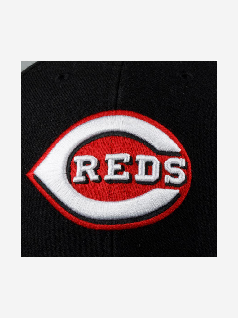 Бейсболка 47 BRAND B-MVP07WBV-BKJ Cincinnati Reds MLB (черный)