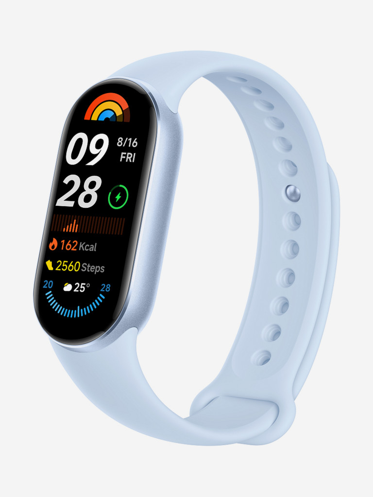Фитнес-браслет Xiaomi Smart Band 9 синяя Арктика