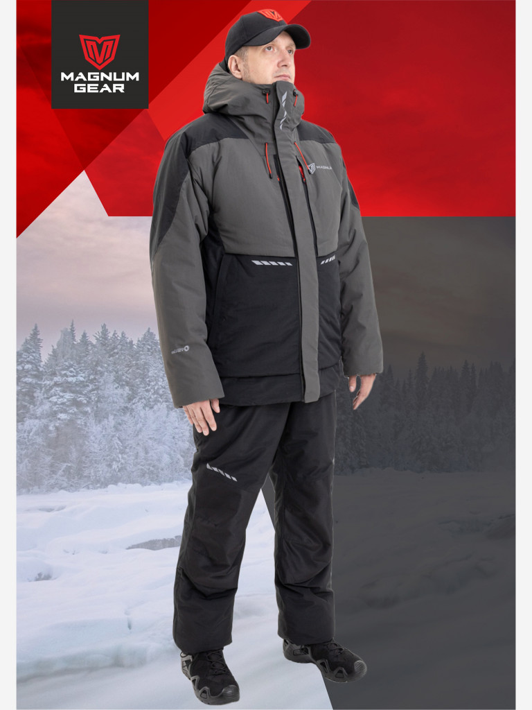 Костюм для рыбалки MAGNUM GEAR RUBICON -15° С графит