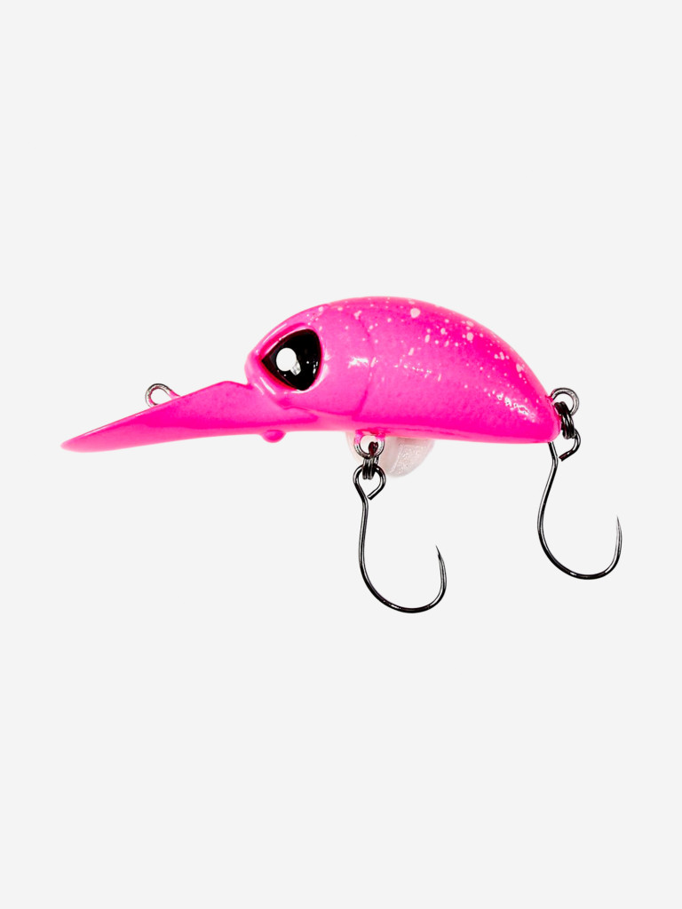 Воблер LUCKY JOHN Pro Series HAIRA TINY ATG LBF, длина 3,3 см, Plus Foot, крэнкбейт для форели