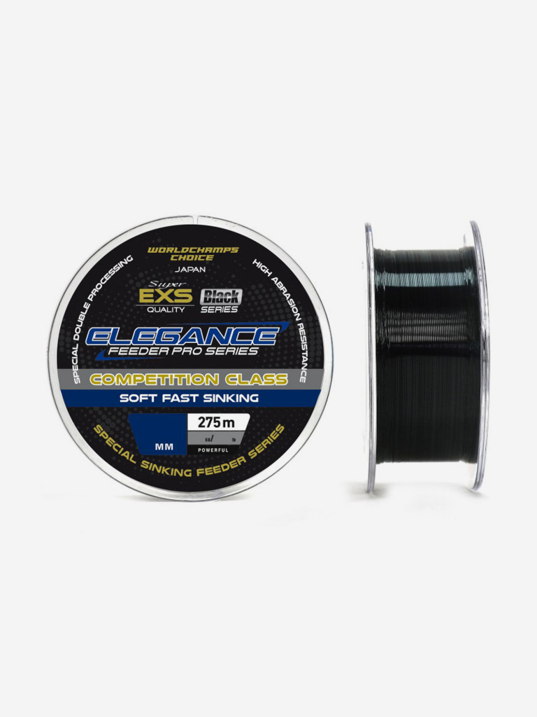 ELEGANCE FEEDER PRO Леска 275м Black 0.20мм 5.11кг