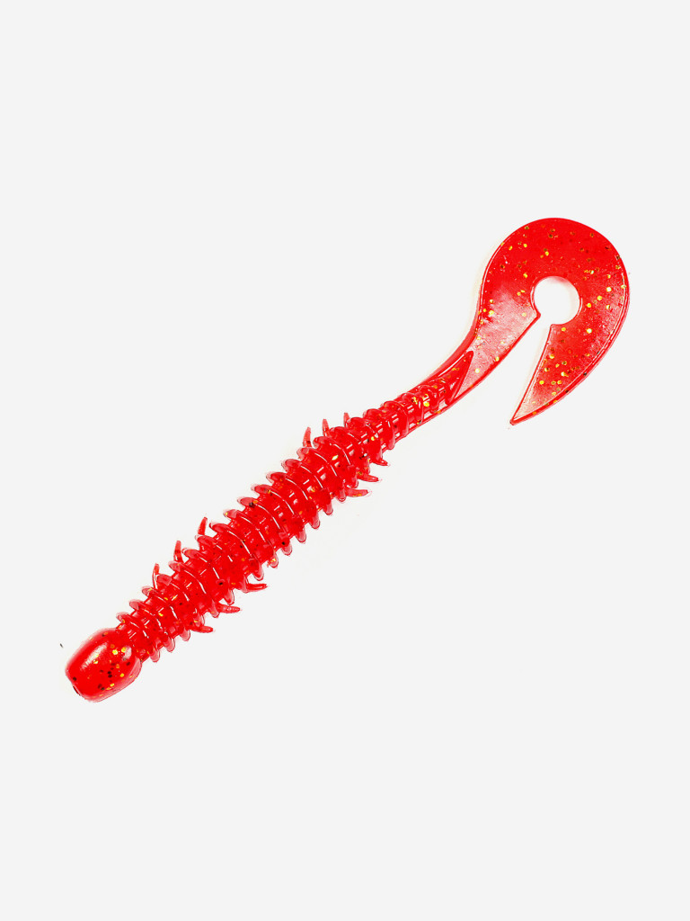 Твистер Jackall Wobbring 2,5 (10 шт.)
