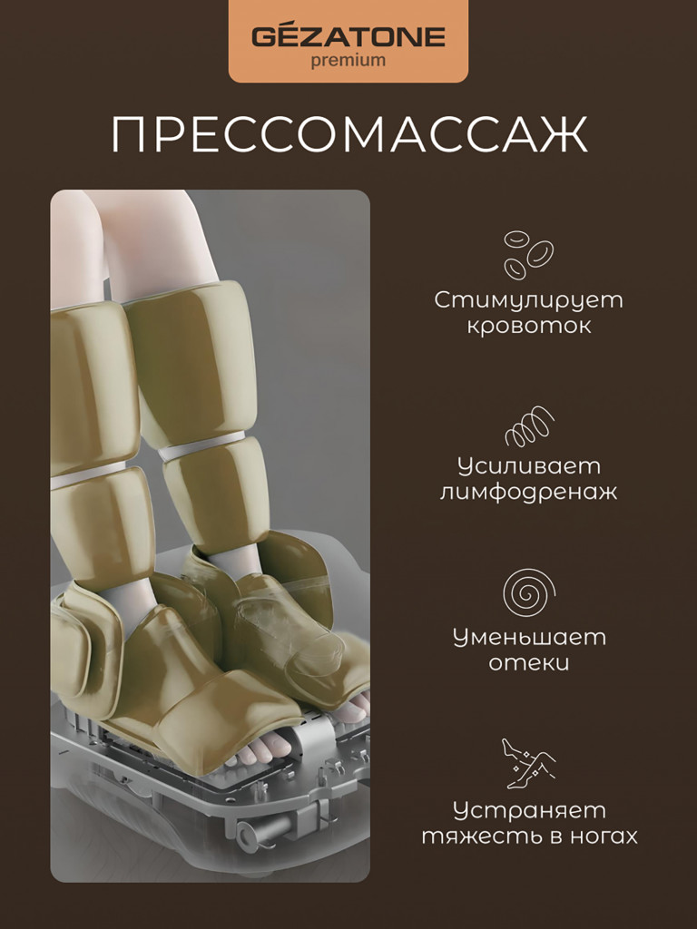 Массажер для массажа ног Gezatone AMG719