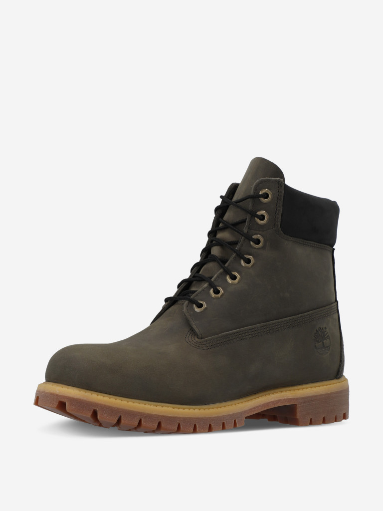 Ботинки утепленные мужские Timberland 6 Inch Premium Boot серый цвет —  купить за 27999 руб., отзывы в интернет-магазине Спортмастер