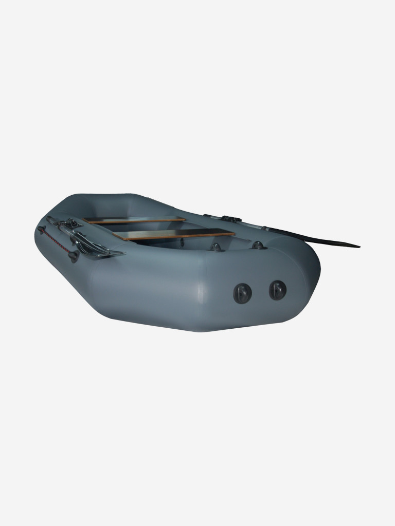 Лодка ПВХ Ridboat 280У, серая, 2 местная