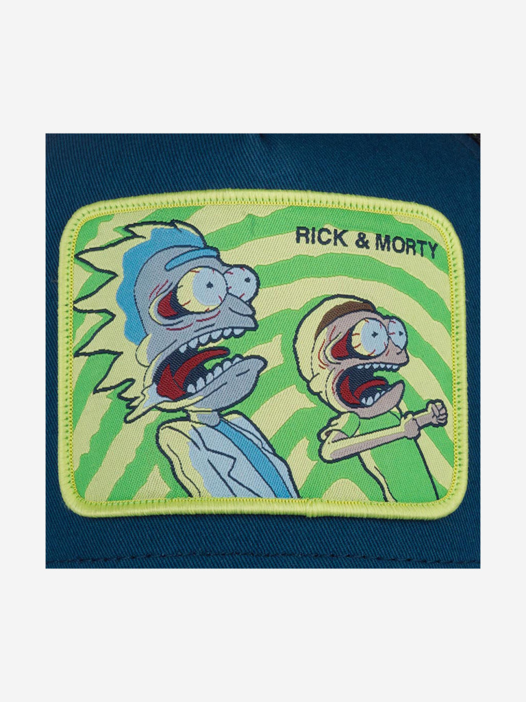Бейсболка с сеточкой CAPSLAB CL/REM/1/PSY1 Rick and Morty Portal (синий)