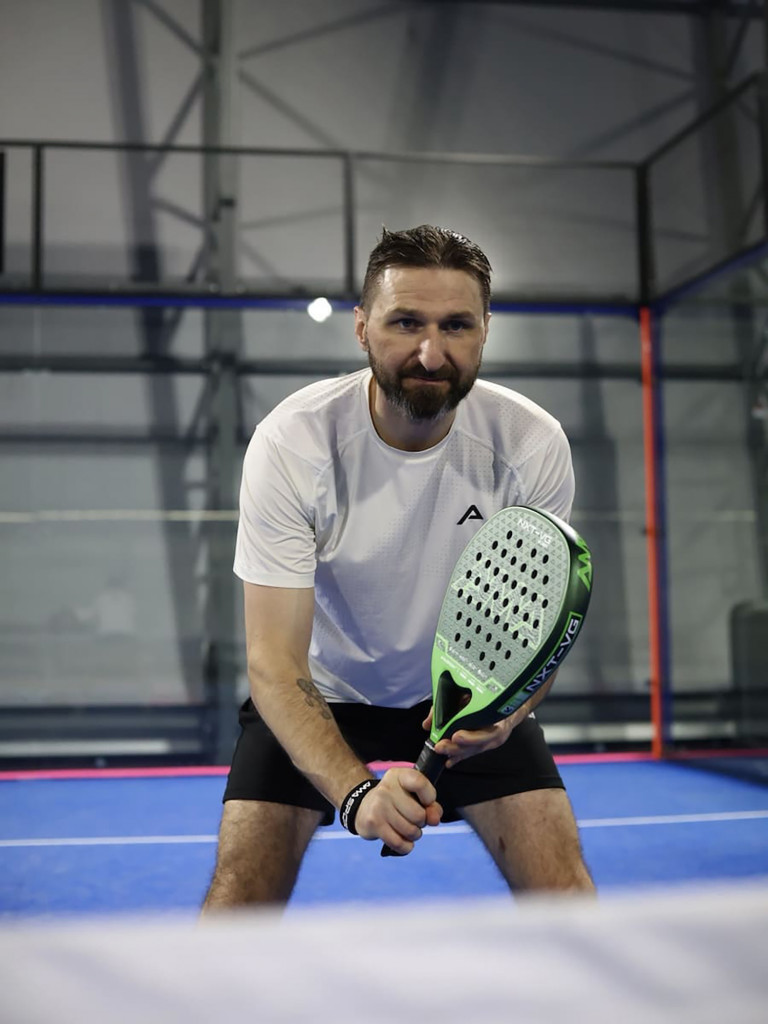 Ракетка для падел-тенниса AMA, форма - бриллиант, баланс - нейтральный