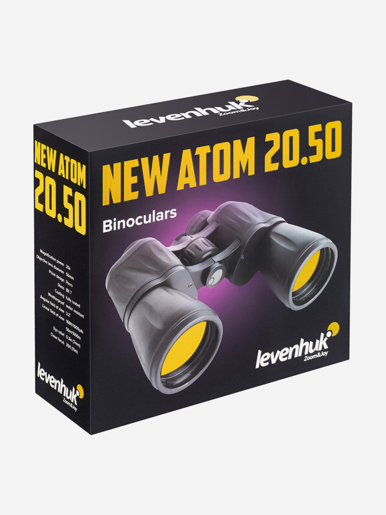 Бинокль Levenhuk New Atom 20x50