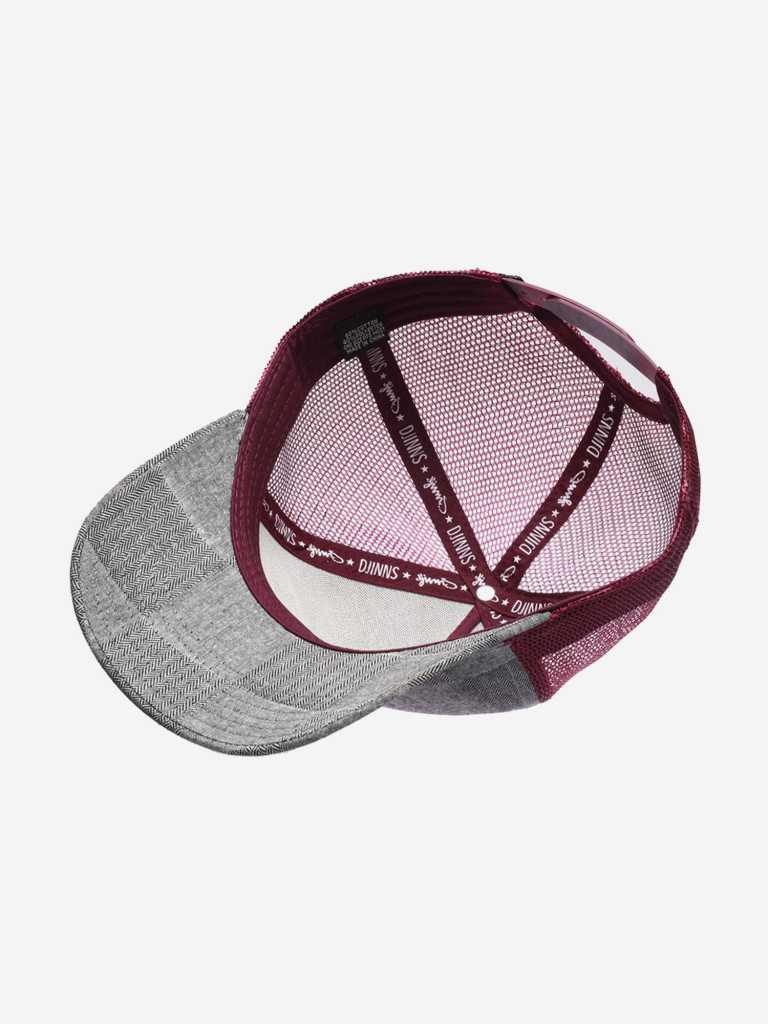 Бейсболка с сеточкой DJINNS HFT Checkfish