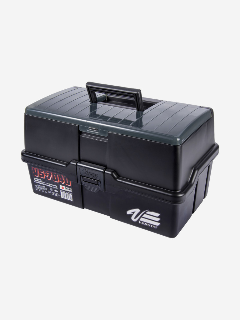 Ящик рыболовный Meiho Versus VS-7040 Black с отсеками для хранения приманок
