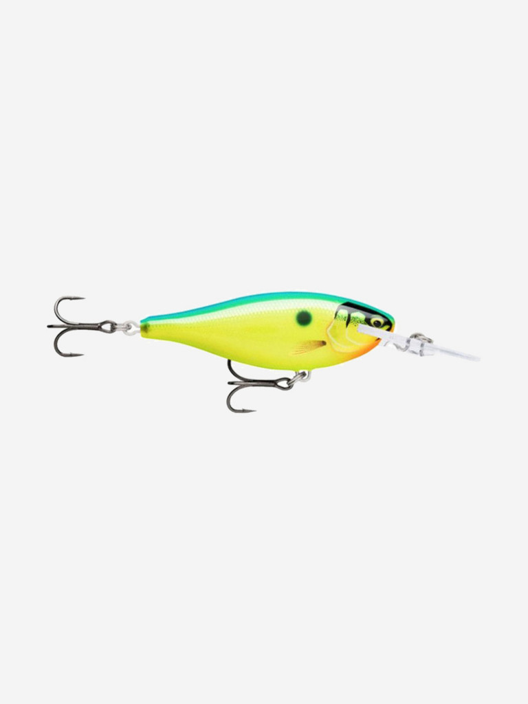 Воблер для рыбалки RAPALA Shad Rap Elite 75, 7,5см, 12гр, цвет GDPRT, плавающий