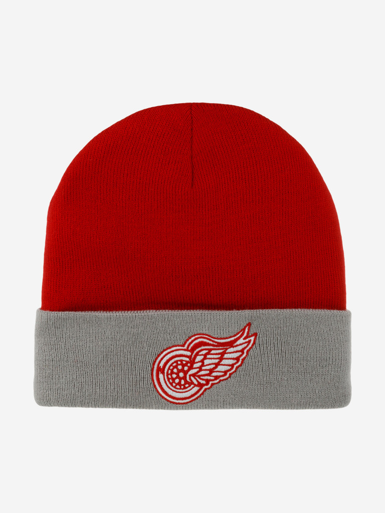 Шапка с отворотом MITCHELL NESS MN-NHL-EU174-DETRED-RED Detroit Red Wings NHL (красный)