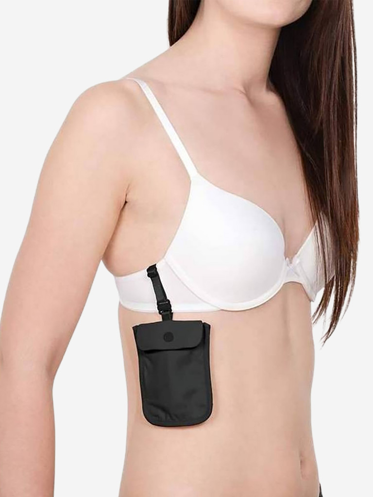 Кошелек потайной нательный Pacsafe Coversafe S25, Black