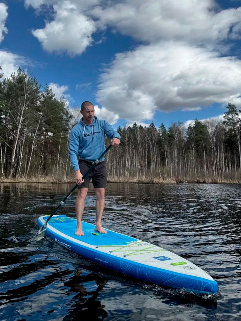 Сапборд SUP face Touring 12.6x32x6 rental 2025, 381x81x15 см, 12.5 кг