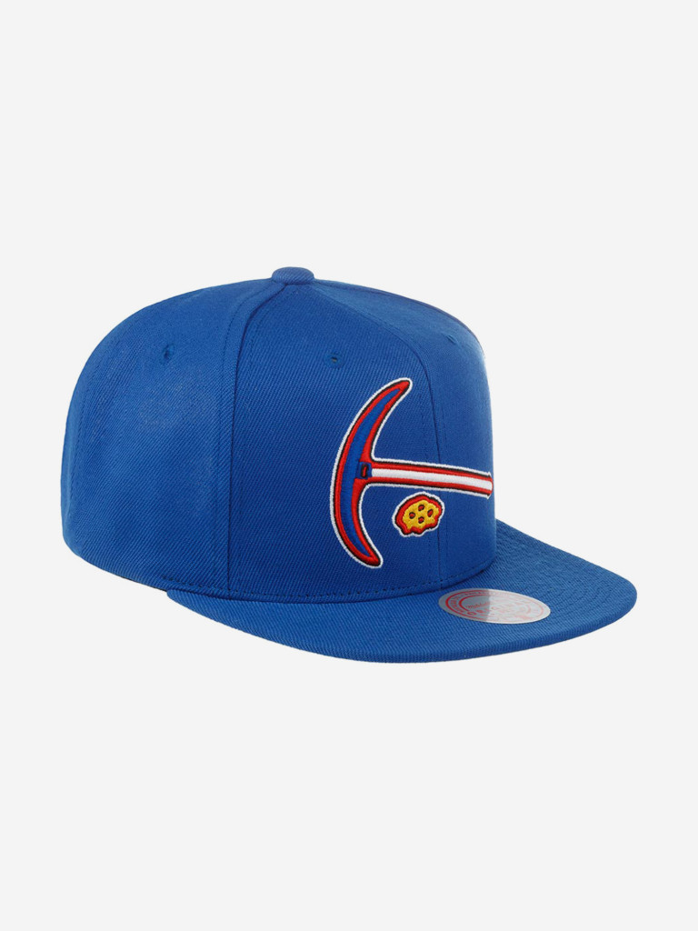 Бейсболка с прямым козырьком MITCHELL NESS 6HSSSH20054-DNUBLUE Denver Nuggets NBA (синий)