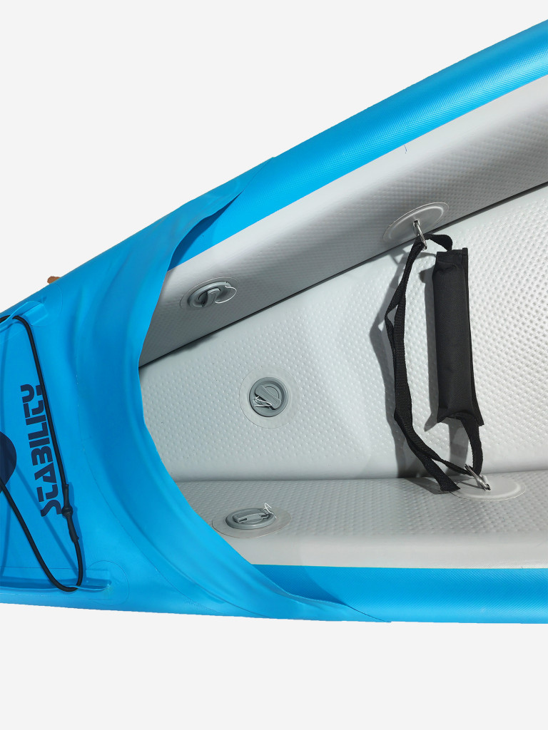 Надувной каяк Mousa Adventure Stability 473х76х37 см, 2-местный, Drop-Stitch дно, до 400 кг