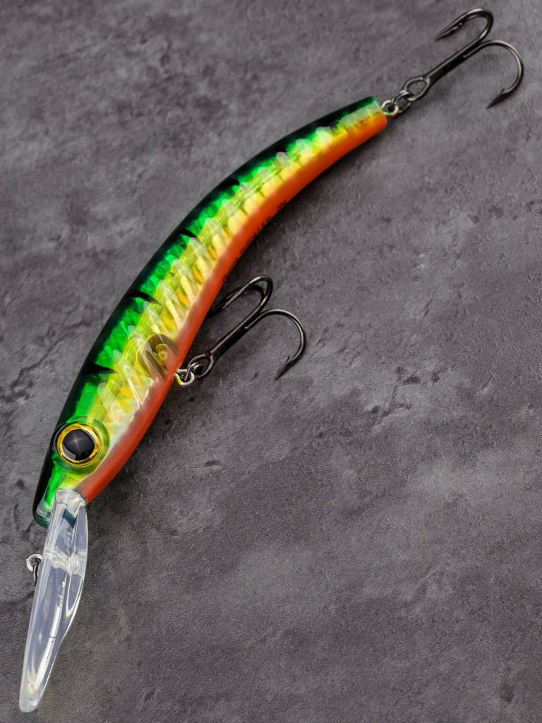 Воблер Akara Deep Snoop 120F минноу плавающий для троллинга на щуку, судака, сома 20гр A49