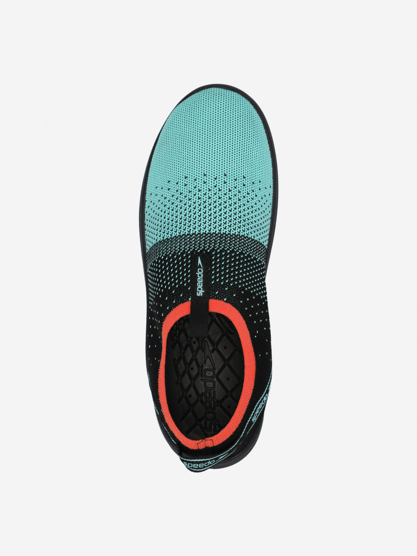 фото Тапочки коралловые женские speedo surfknit pro watershoe af, черный