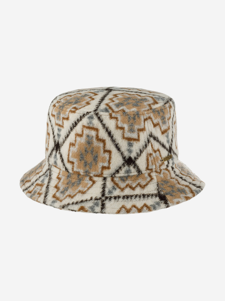 Панама STETSON 1815902 BUCKET NAVAJO JERSEY (бежевый)