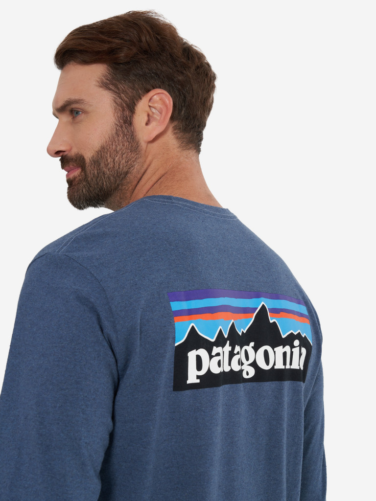 Лонгслив мужской Patagonia Logo