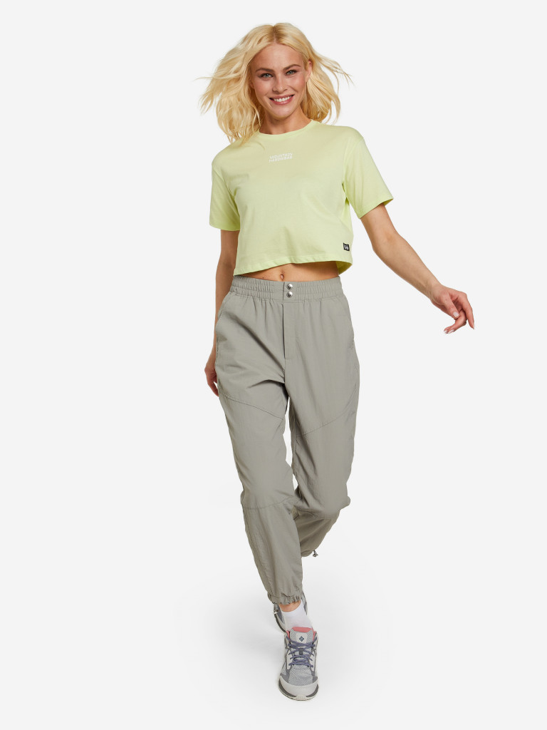Футболка женская Mountain Hardwear Logo Crop Short Sleeve