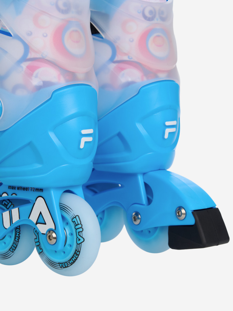 Роликовые коньки детские раздвижные FILA S-One Lightblue
