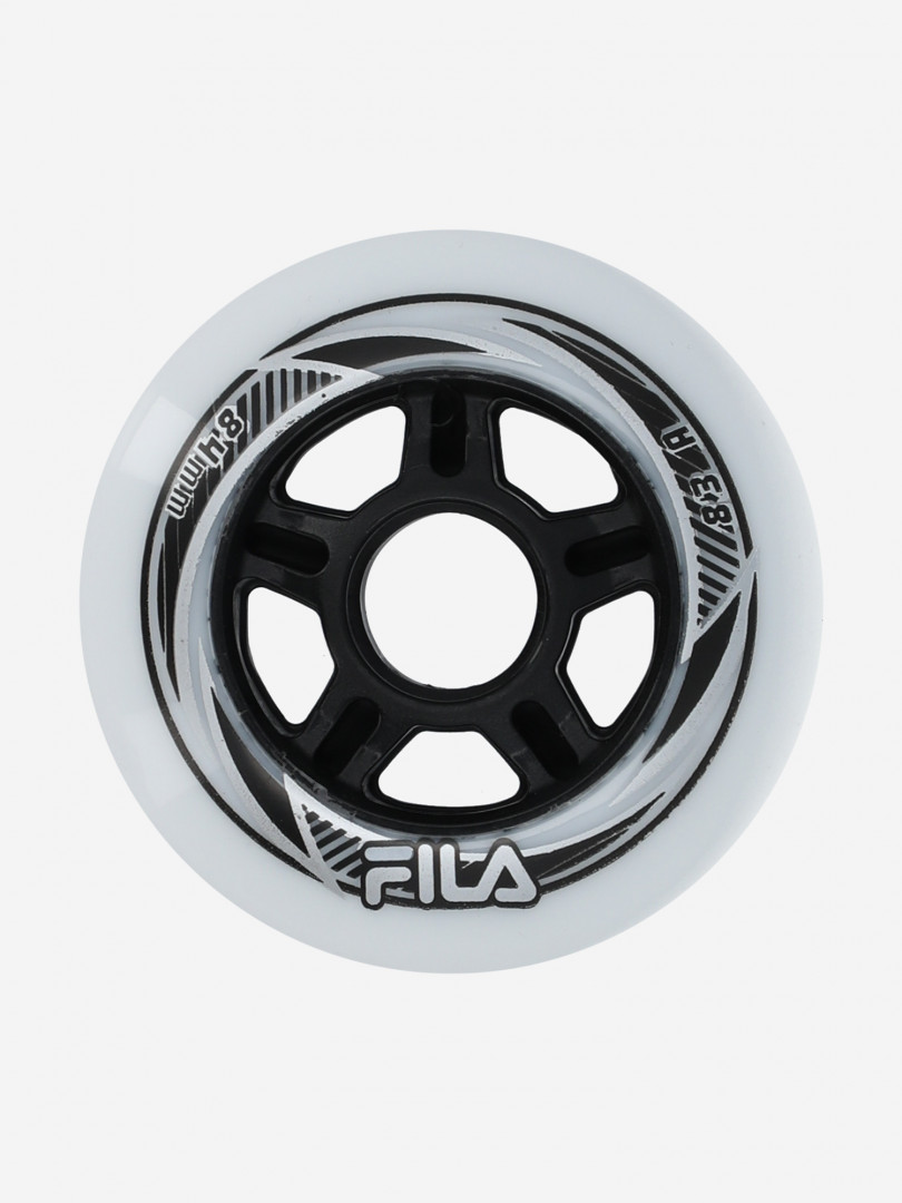 Набор колес для роликов FILA Wheels 84 мм, 83A, 8 шт, Мультицвет