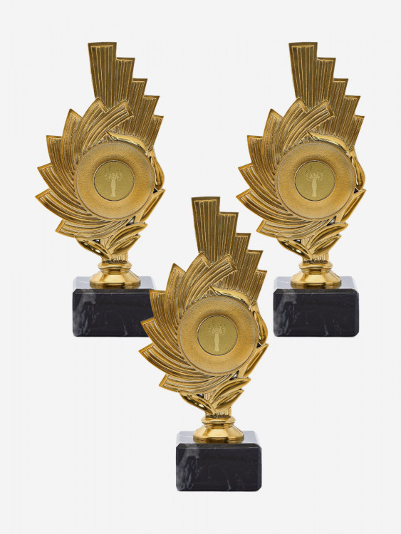 Кубок для награждения победителей Статуэтка 3 шт. Награда для спорта и конкурсов.