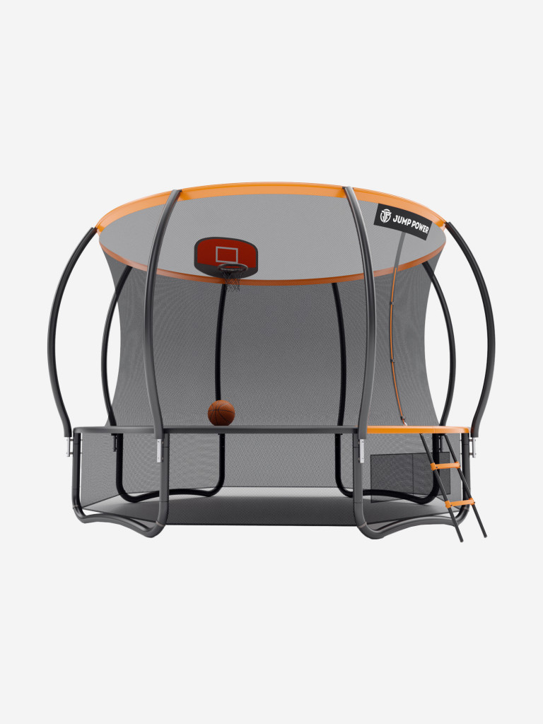 Каркасный батут Jump Power 14 ft Pro Inside Basket Orange