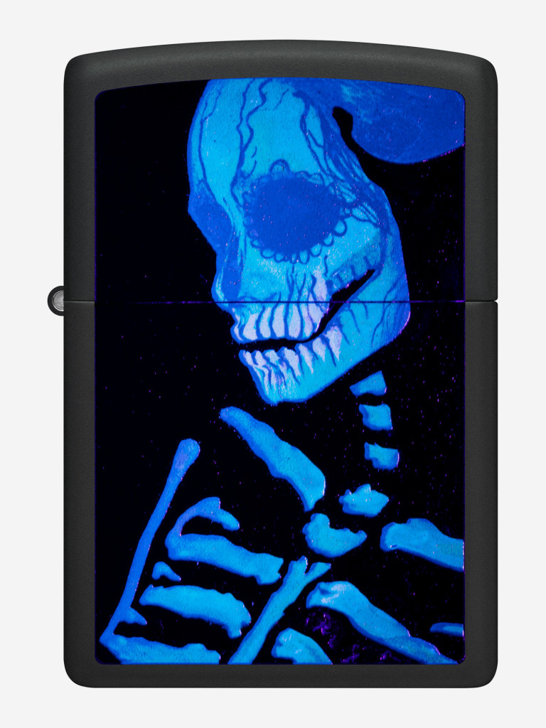 Зажигалка бензиновая ZIPPO 48761 Sugar Skeleton