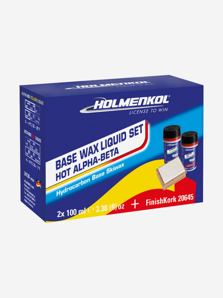 Набор жидких мазей скольжения Holmenkol Basic Liquid Set Hot