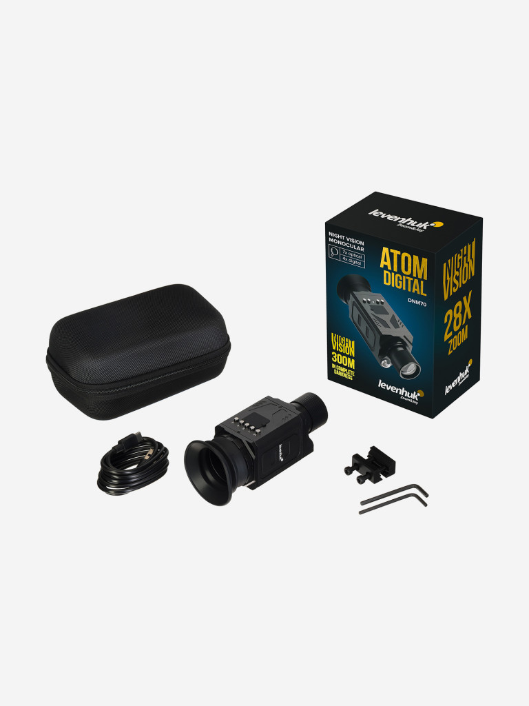 Монокуляр ночного видения Levenhuk Atom Digital DNM70