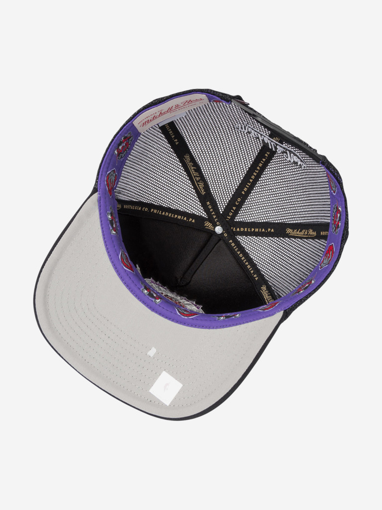 Бейсболка с сеточкой MITCHELL NESS HT11409-TRABLCK Toronto Raptors NBA (черный)