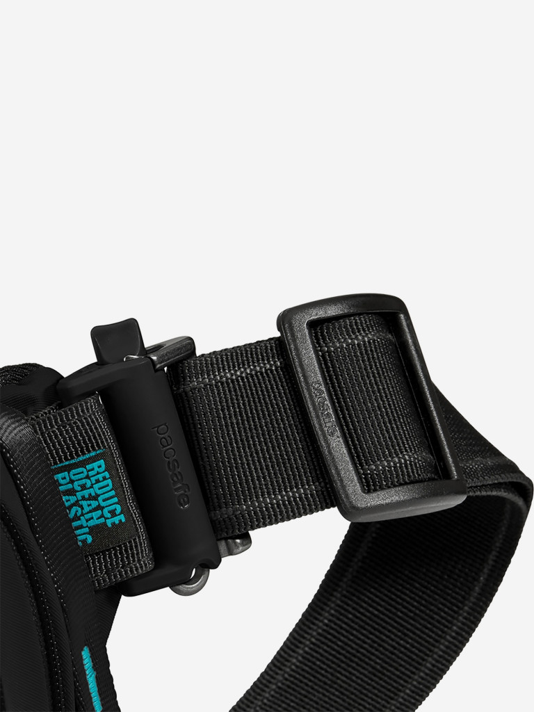 Поясная сумка антивор Pacsafe ECO waist pack, Black, 3.5 л.