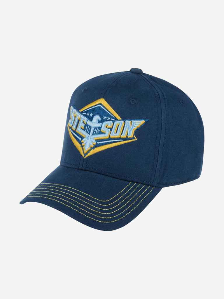 Бейсболка STETSON 7721109 BASEBALL CAP EAGLE (синий)