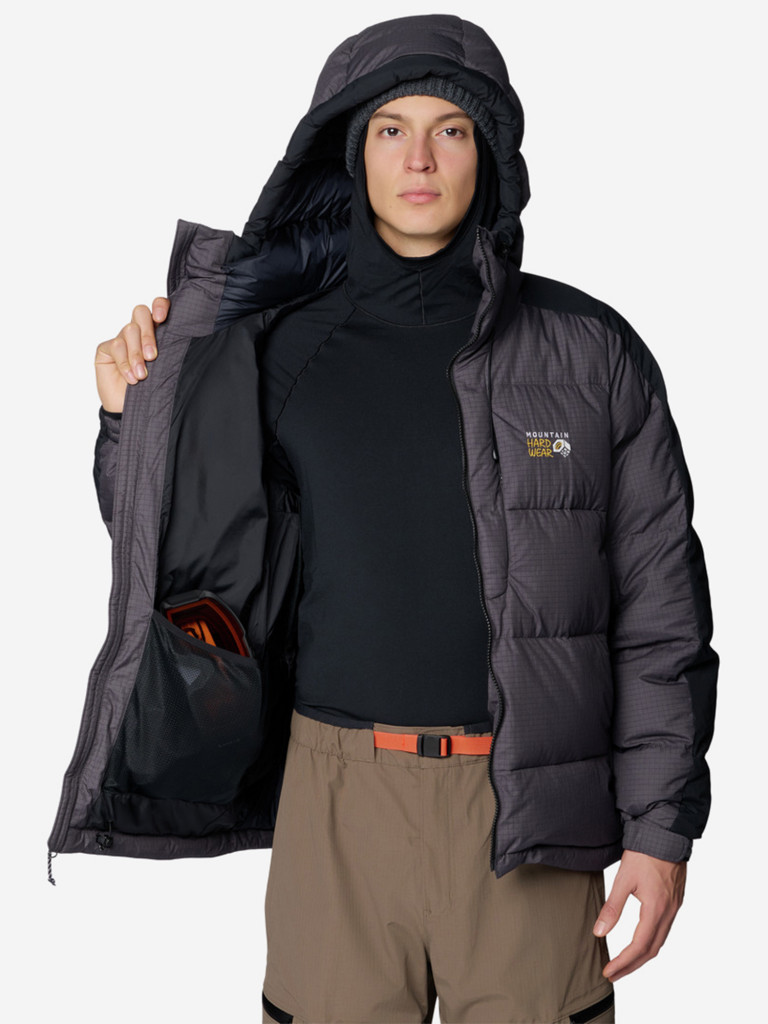 Пуховик рипстоп мужской Mountain Hardwear Flow Factor Down Jacket