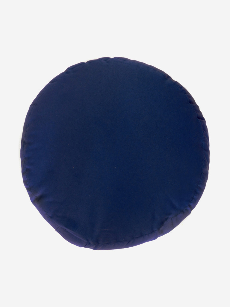 Подушка для медитации RamaYoga Spiritual, синий, размер 33 х 16 см