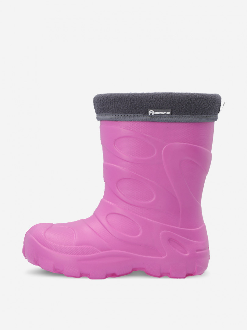 фото Сапоги для девочек outventure rain outboots, розовый