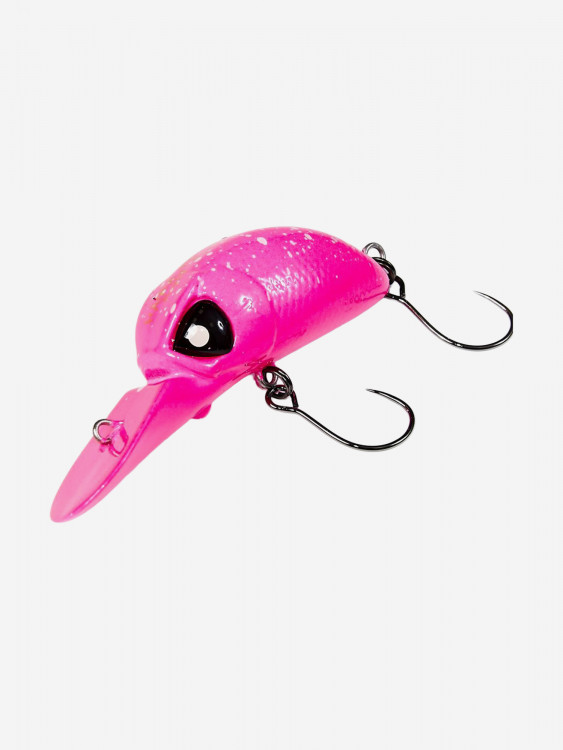 Воблер LUCKY JOHN Pro Series HAIRA TINY ATG LBF, длина 3,3 см, Plus Foot, крэнкбейт для форели