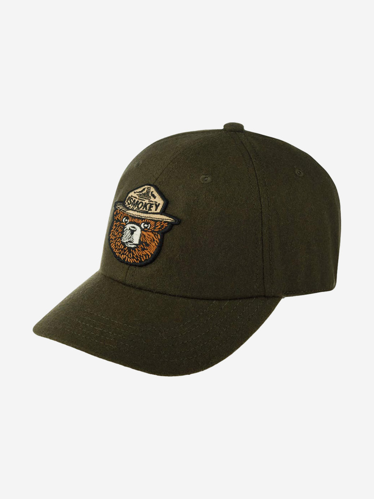 Бейсболка AMERICAN NEEDLE 21005A-SBEAR Smokey Bear Archive Legend (оливковый)