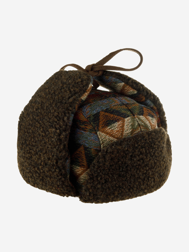 Шапка-ушанка STETSON 9290901 BOMBER CAP ETHNIC JACQUARD (синий)