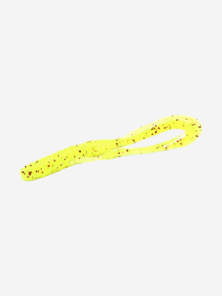Силиконовые приманки для рыбалки Keitech MAD WAG MINI 3.5" PAL # 01 Chartreuse Red Flake
