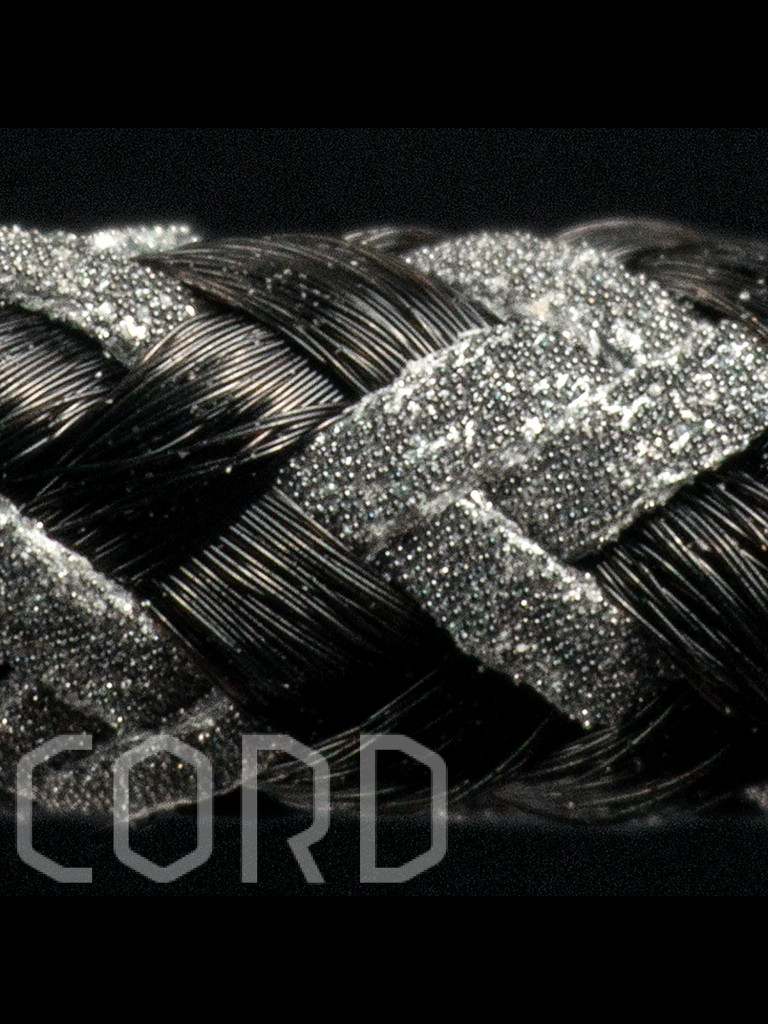 Паракорд 275 CORD nylon 10м SuperReflective (black snake)