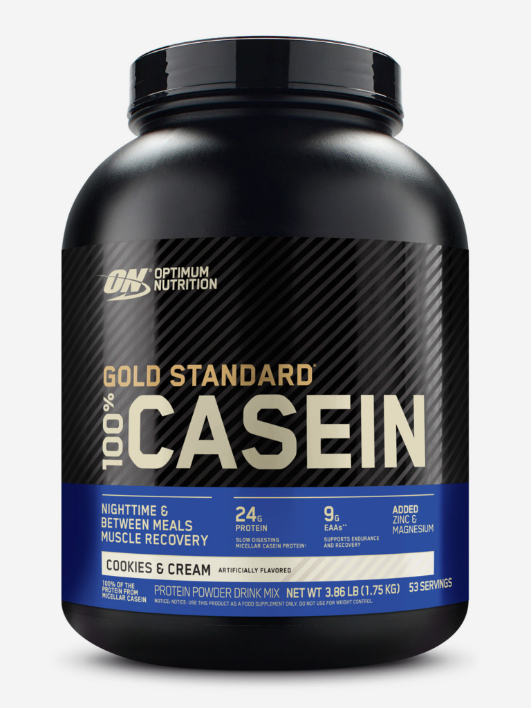 Казеиновый протеин Gold Standard 100% Casein (1820 г) - Печенье со сливками  черный цвет — купить за 10099 руб. со скидкой 30 %, отзывы в  интернет-магазине Спортмастер