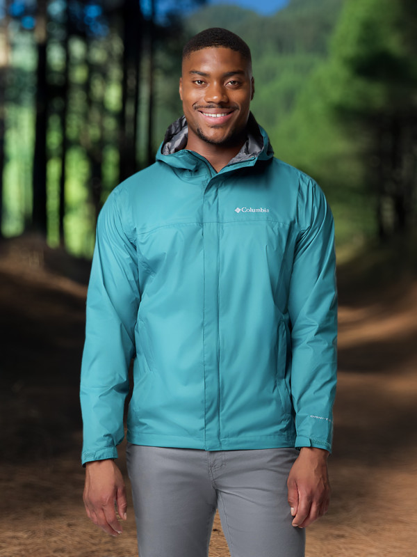 Куртка мембранная мужская Columbia Watertight II Jacket арт. 1533891 изумрудный цвет — купить за 9499 руб., отзывы в интернет-магазине Спортмастер