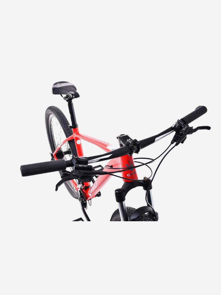Велосипед CAPRIOLO MTB AL PHA 9.5 (2 X 10), рама алюминий 19'', колёса 29'' (красный - розовый)