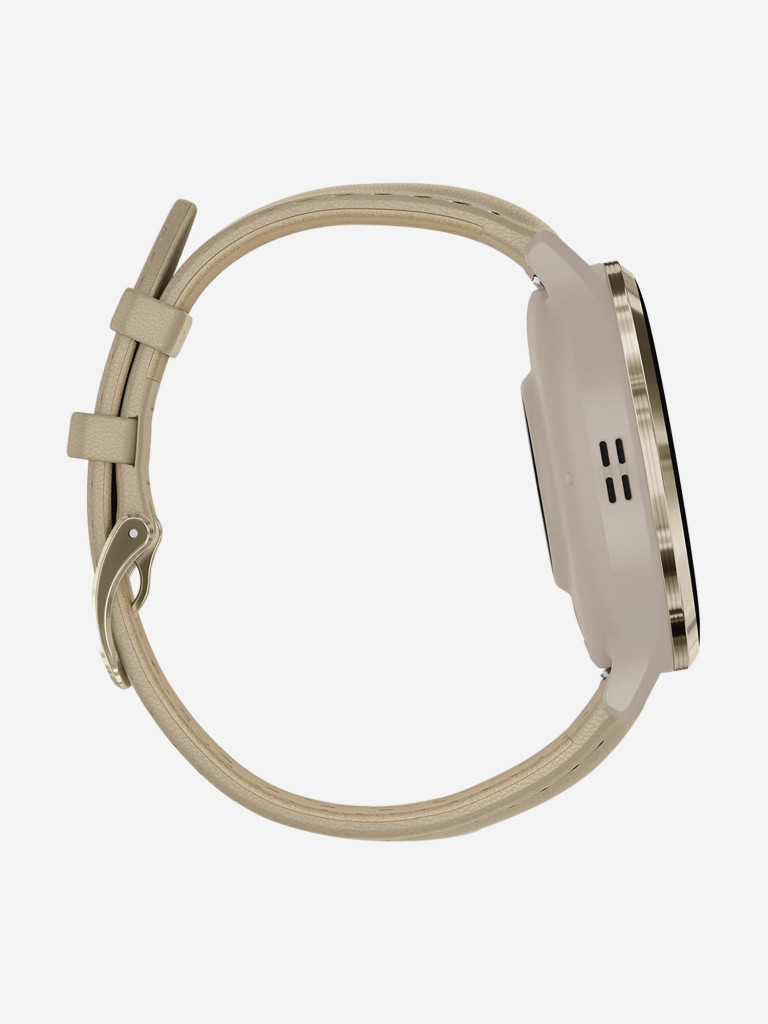 Спортивные часы Garmin Venu 3S Gray Soft Gold Leather