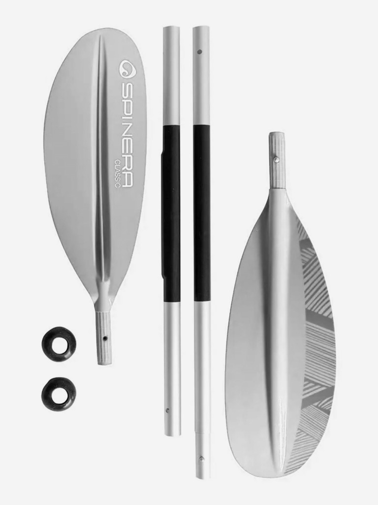 Весло для каяка байдарки Spinera 221см 4 части серое