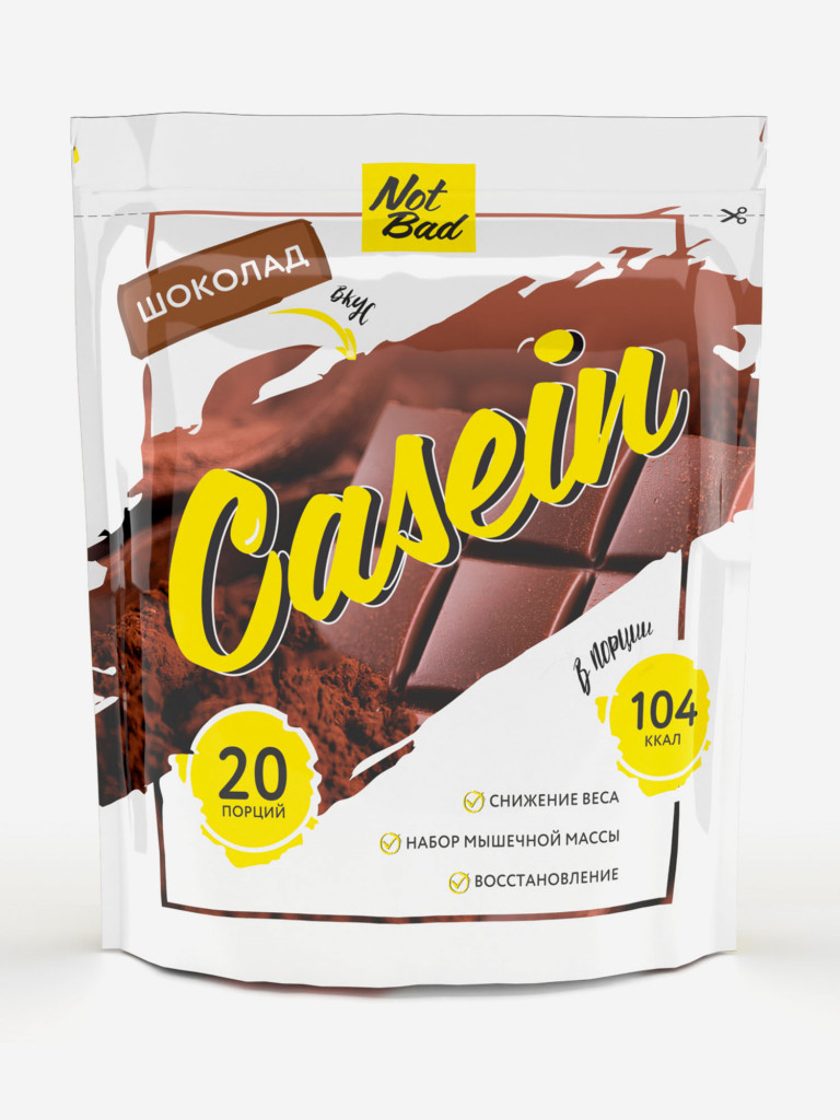 Протеин казеиновый, NotBad Long Casein, 600 г, Шоколад