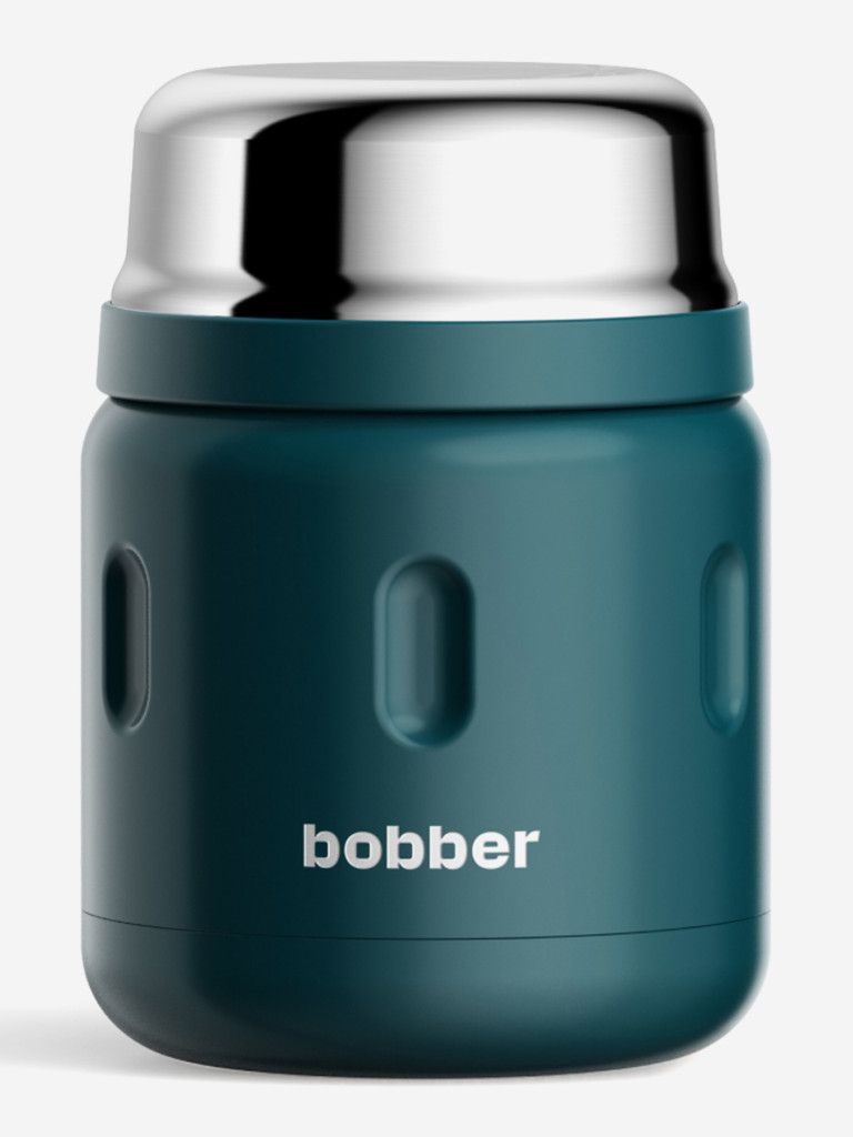 Термос вакуумный для еды BOBBER Jerrycan 500 мл, тепло до 10 часов, темно-бирюзовый